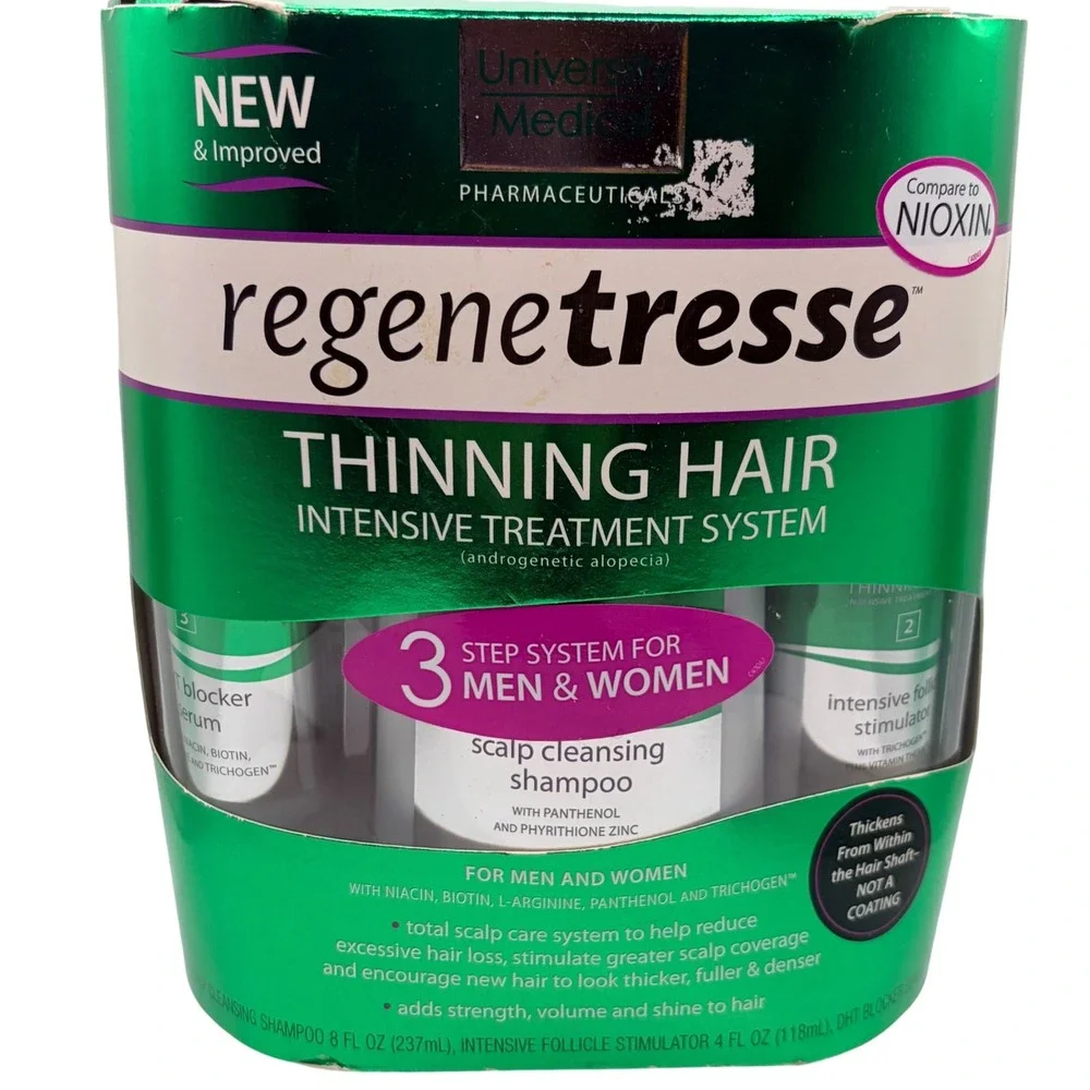 University Medical Regenétresse‎ 3-Step Thinning Hair Intensive Treatment System